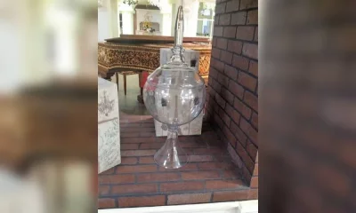 ваза стеклянная BY 20