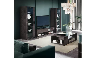 Комплект мебели в гостиную Alf Group Heritage (Тумба ТВ + 2 витрины 1А) PJHE0683 + KJHE630