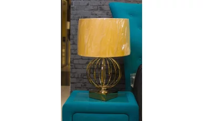 Garda Decor Лампа Настольная Золотистый Плафон D40, В70 22-86949