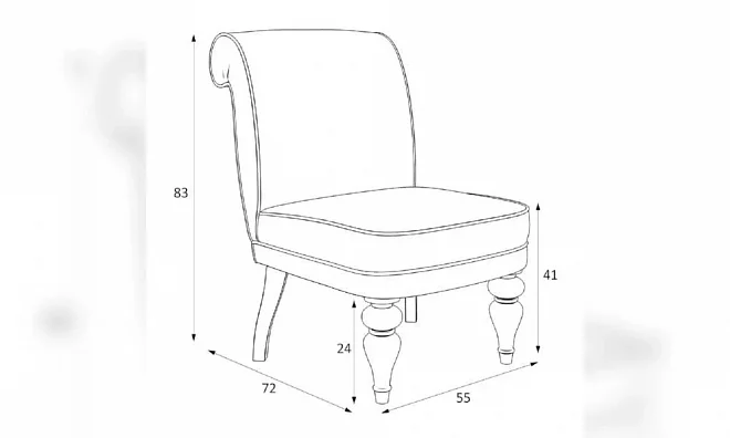 Кресло Kreind Лира M16-B-0371 M16-B-0371
