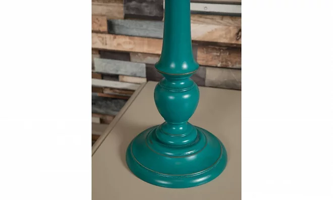 Лампа настольная VACCARI CAV.GIOVANNI Verde Francese piccola H120/V