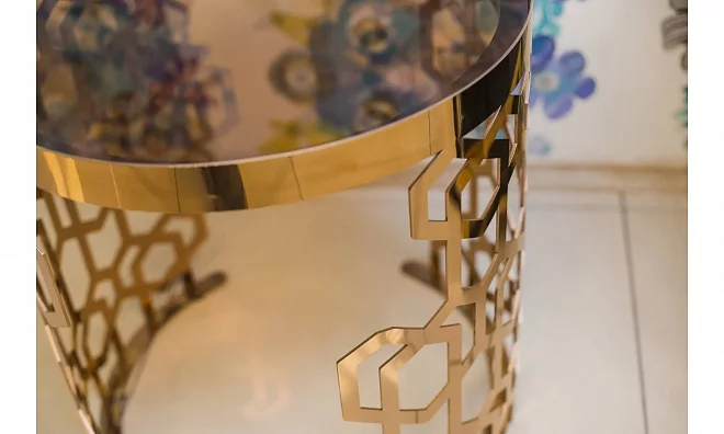 Журнальный Стол  Garda Decor 13RXET8011-GOLD