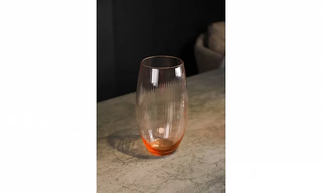 Ваза VG QUARZO ROSA QUARZO 5660064.RQ S