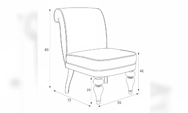 Кресло Kreind Лира M16-B-0367 M16-B-0367