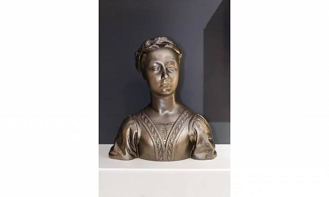 Скульптура ADRIANI E ROSSI черное золото R39B/6X148