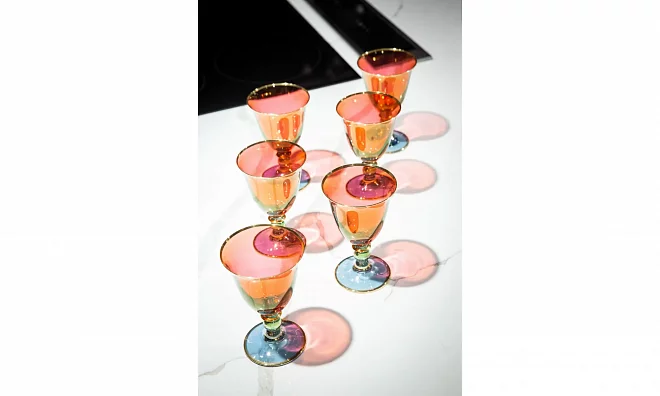 Бокал для вина VETRERIE DI EMPOLI Arlecchino AQ-2918/2