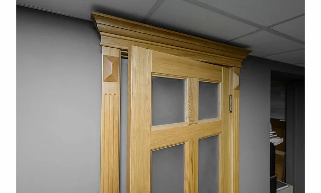 Астродорс Дверь С Фурнитурой "Cофи" 2000Х800 Дуб expo/NN