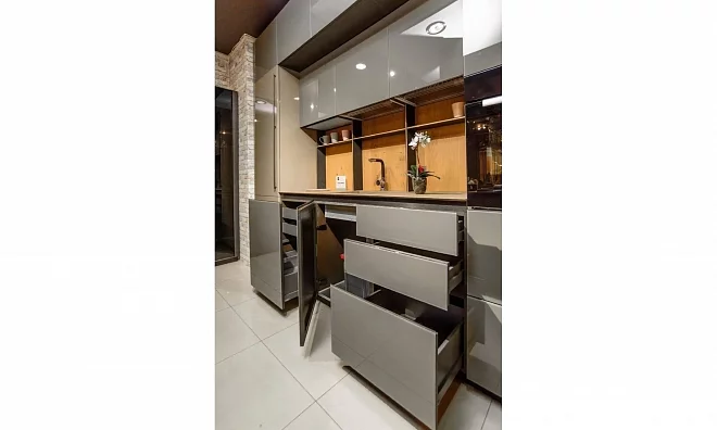 ALIANT кухня+модуль под варочную панель 367x60x266 168437