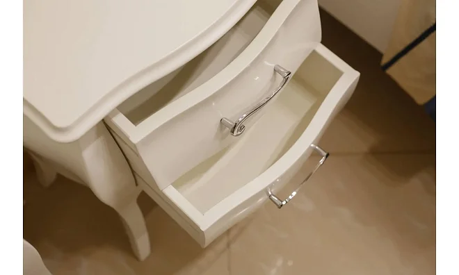 Domus Mobili Тумбочка 1407/A Bianco Brillante 50*30*60 1407/A