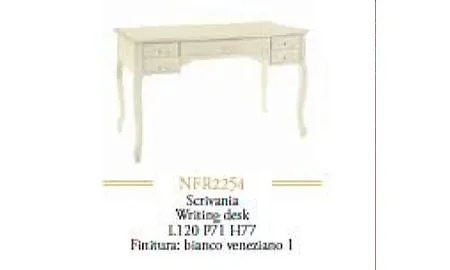 Francesca стол письменный Bianco Viniziano