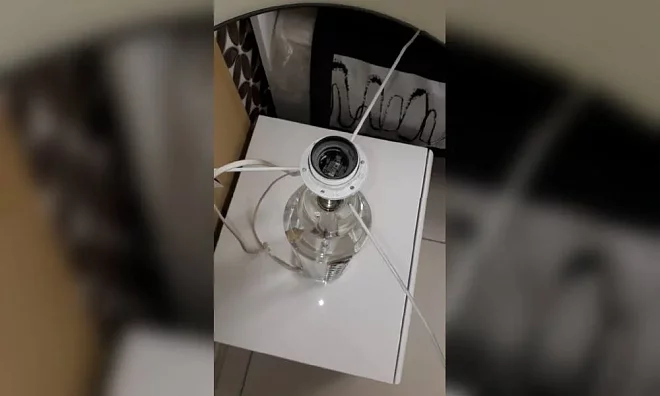 Tomas & Saez Лампа Настольная (Сломана Спица Крепления Торшера) Lam184